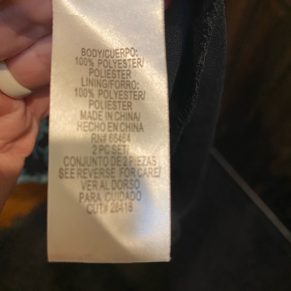 Studio I long sleeveless dress lined size 12 - Picture 7 of 7